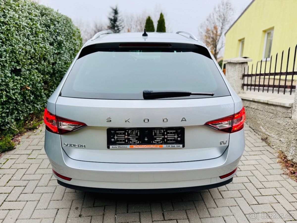 ŠKODA SUPERB 3 1,4TSi iV STYLE DSG TAŽNÉ Koup.ČR,2022,84tkm - 16