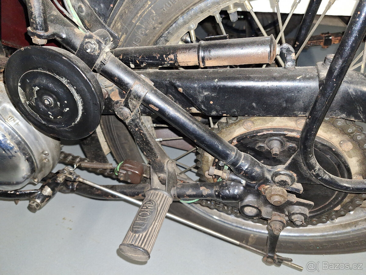 Ariel V.B.600 sidecar 1954 - 16