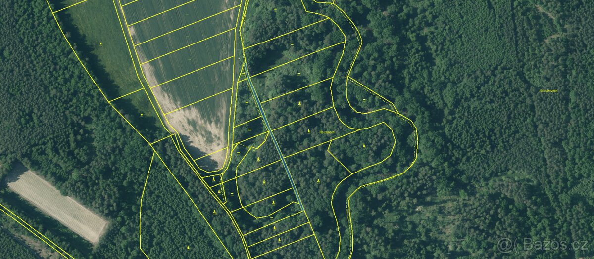 Prodám pozemky v k. ú. Holičky u Staré Hlíny - 16