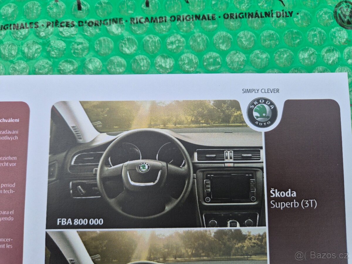 kožený čtyřramenný volant Škoda Fabia II (5J), Roomster, Yet - 16