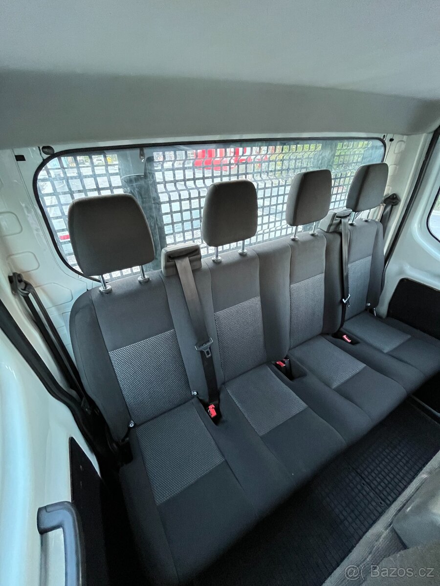Ford Transit 2,2 TDCI 114kW, doublecab, valník, 7 míst - 16