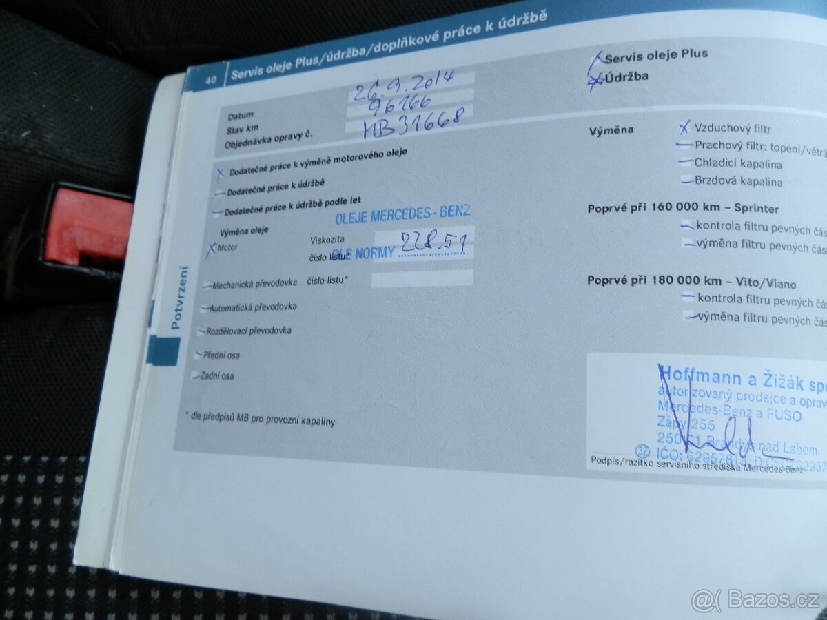 Mercedes-Benz Sprinter 2,2 CDi, dobrý stav - 16