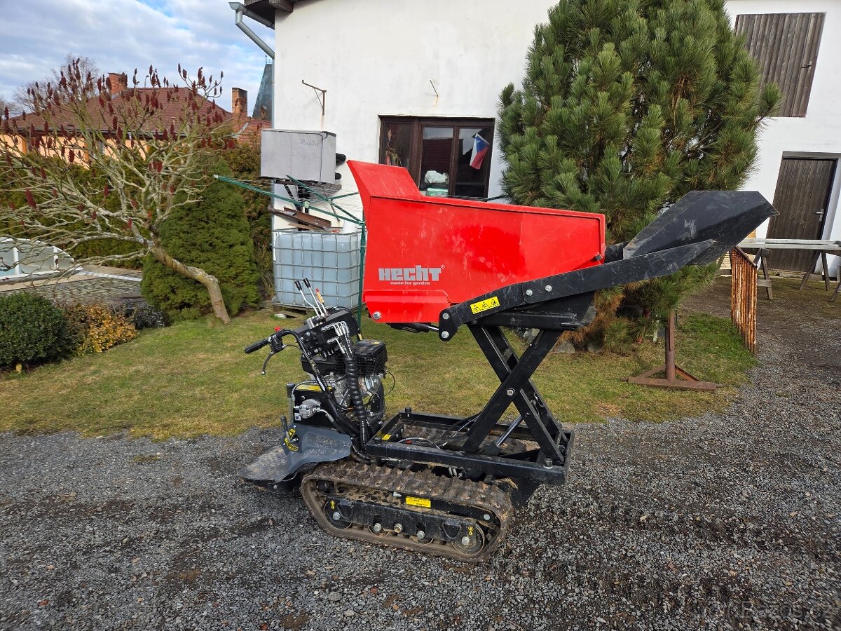 Pásový dumper HECHT 2960, zánovní v záruce - 16
