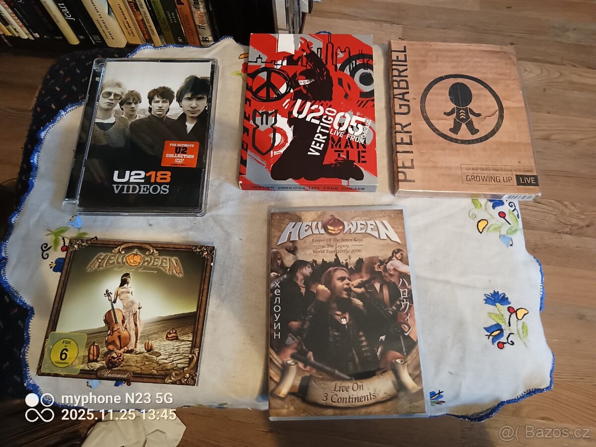 Hudební DVD blu-ray pop rock metal - 16