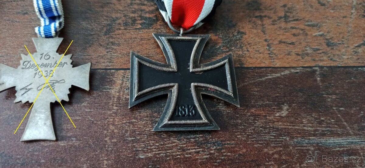 Medaile, vyznamenání, odznaky Německo. - 16