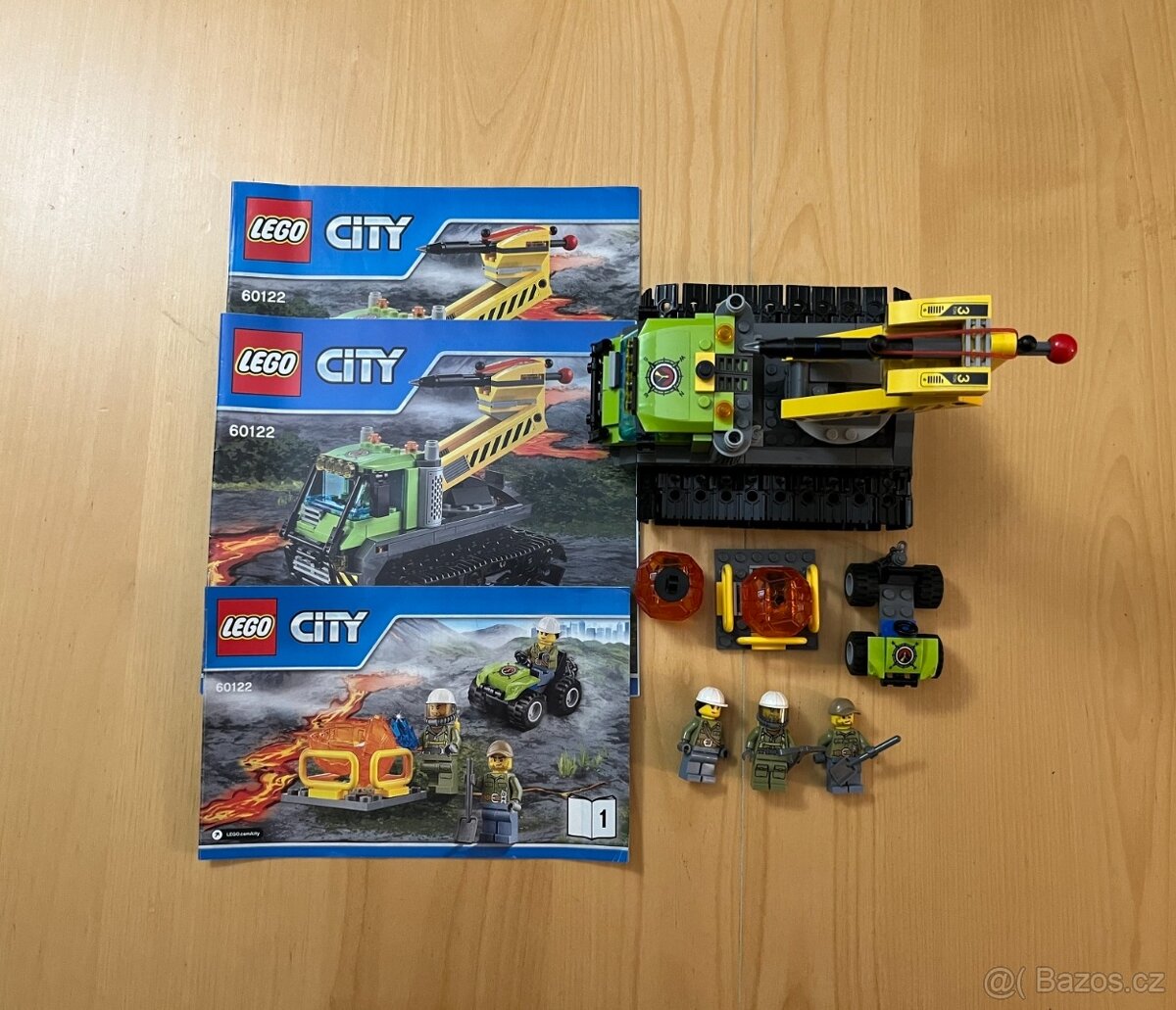 Prodám sety Lego City 60121, 60122, 60123, 20124 - Sopka - 16