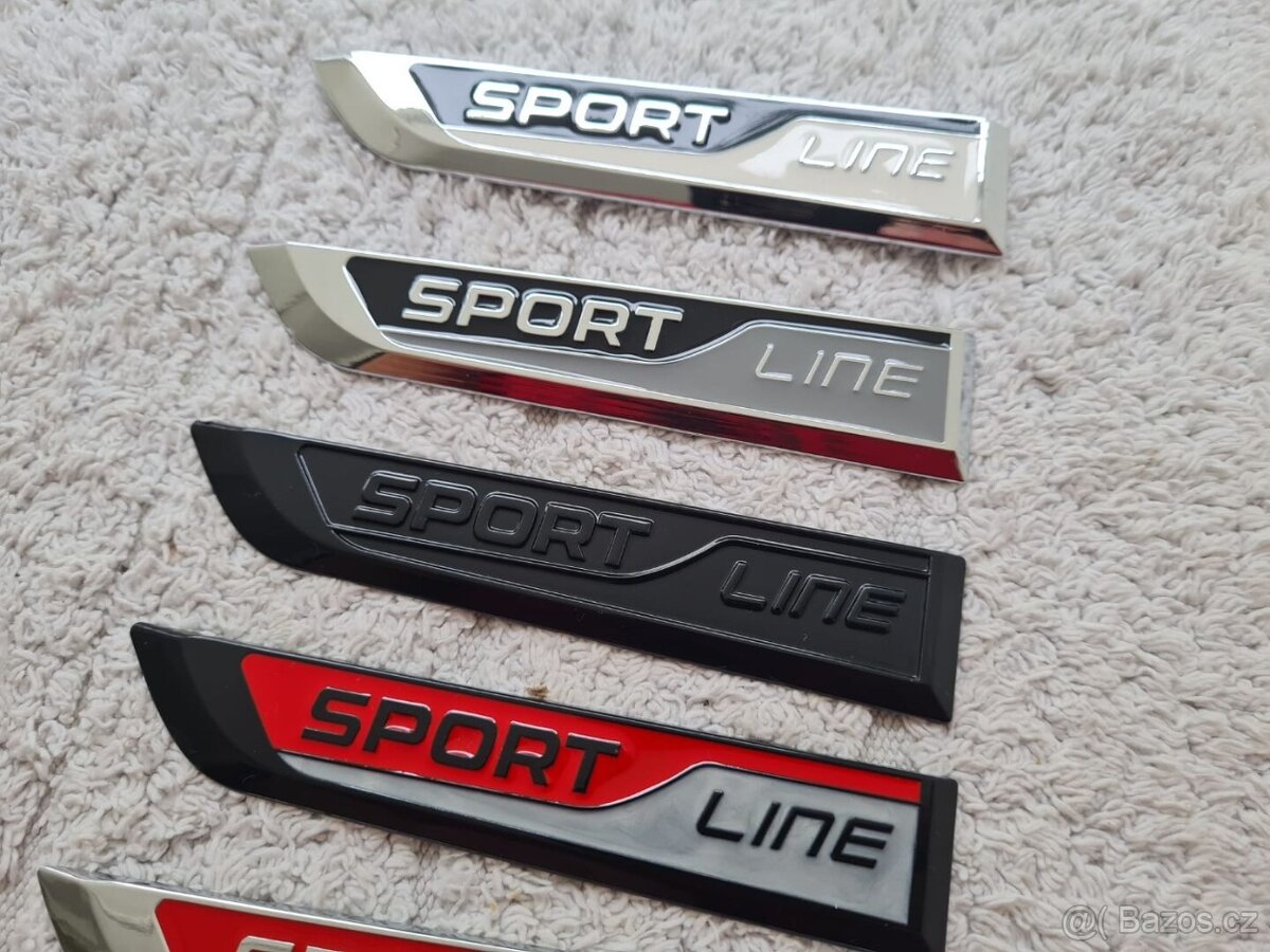 Napis SPORTLINE na blatník ŠKODA - 16