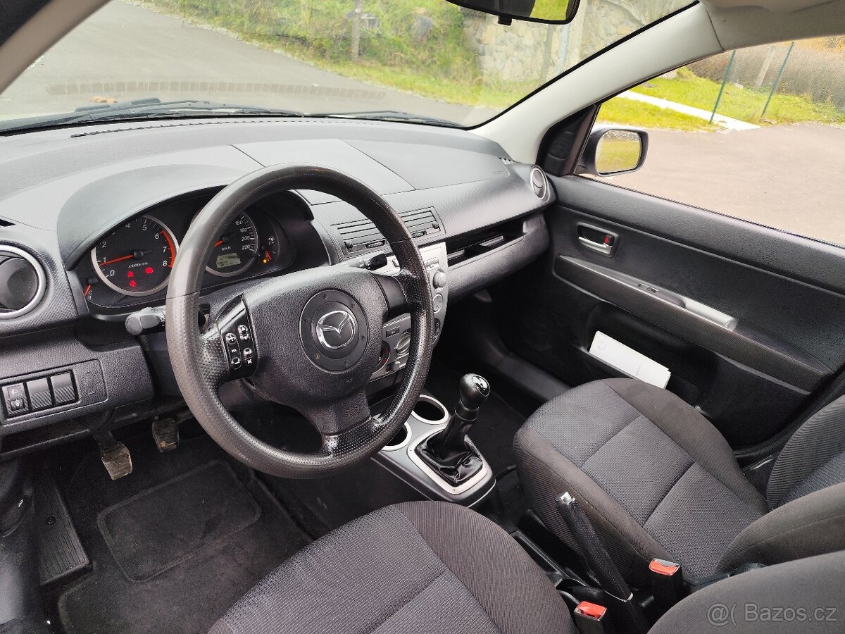 Mazda 2, 2007, tažné, klimatizace, STK - 16