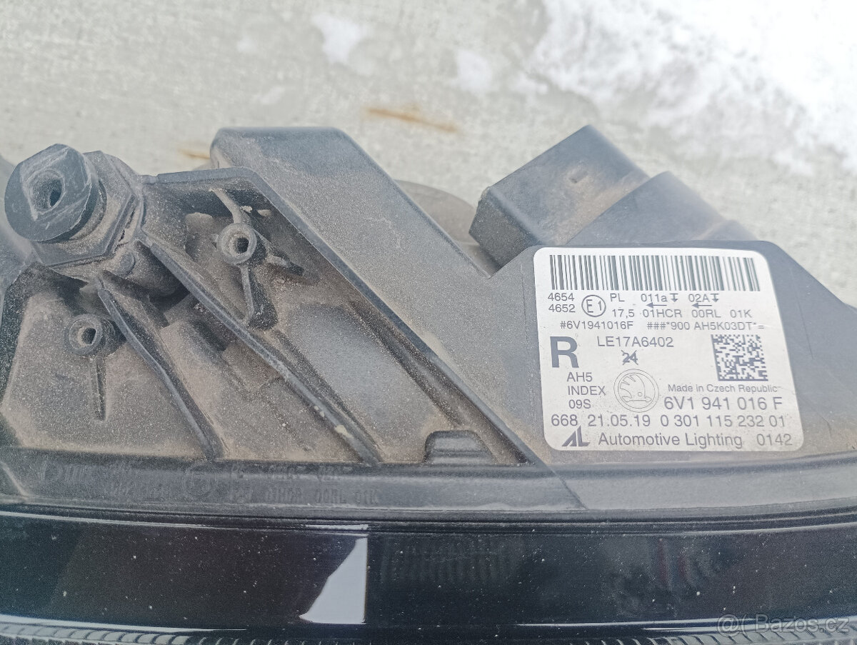 fabia 3 fl 4 přední narazník - 16