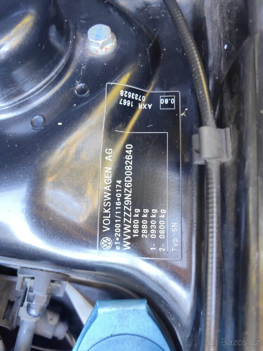 VWPolo9n 1.9tdi(74kw)R-line servi.kniz.Pekny kus - 16