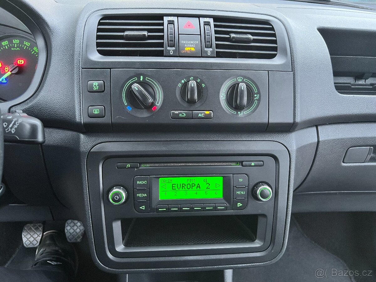 Škoda Roomster 1.6TDI 66KW,KLIMA,ESP,1MAJ - 16