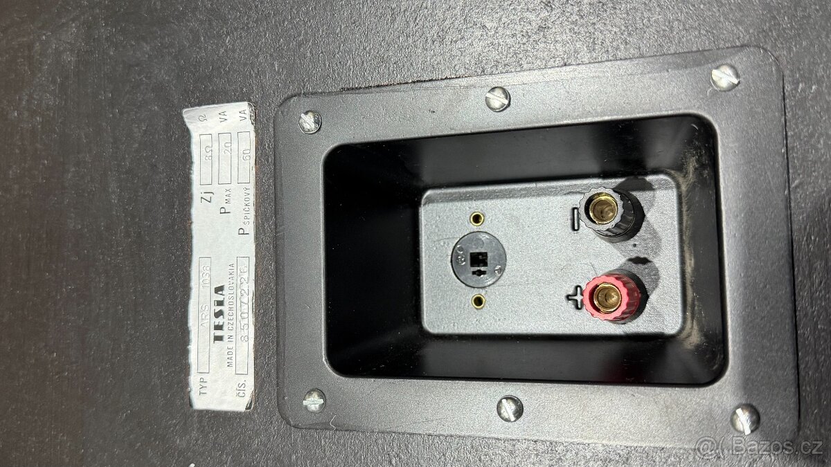 TESLA repro boxy ARS 1038 - korpusy + vyhybky - 16