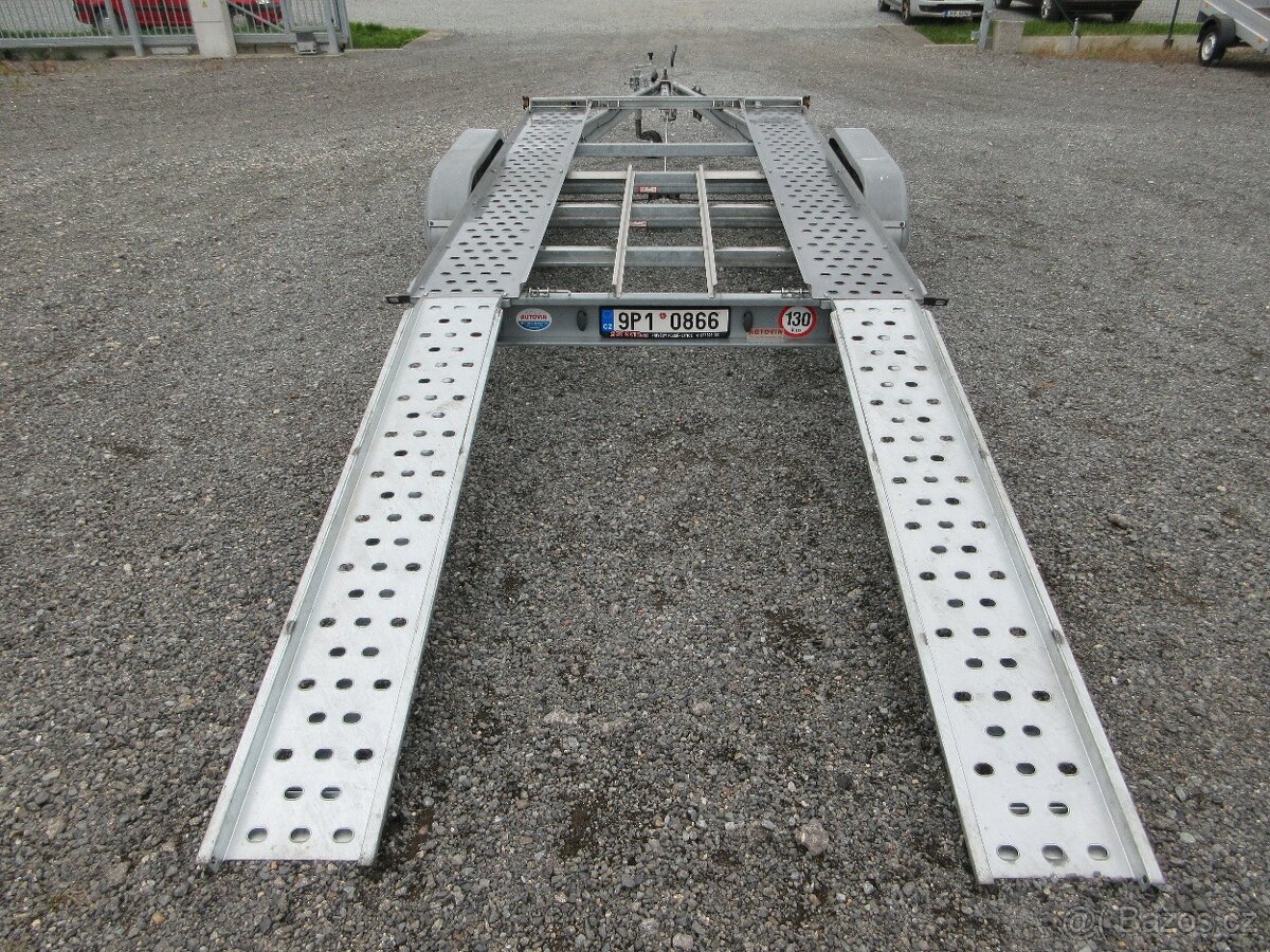 Ojetý přívěs pro přepravu aut PM 2,0T 3,95x2,00 - 16