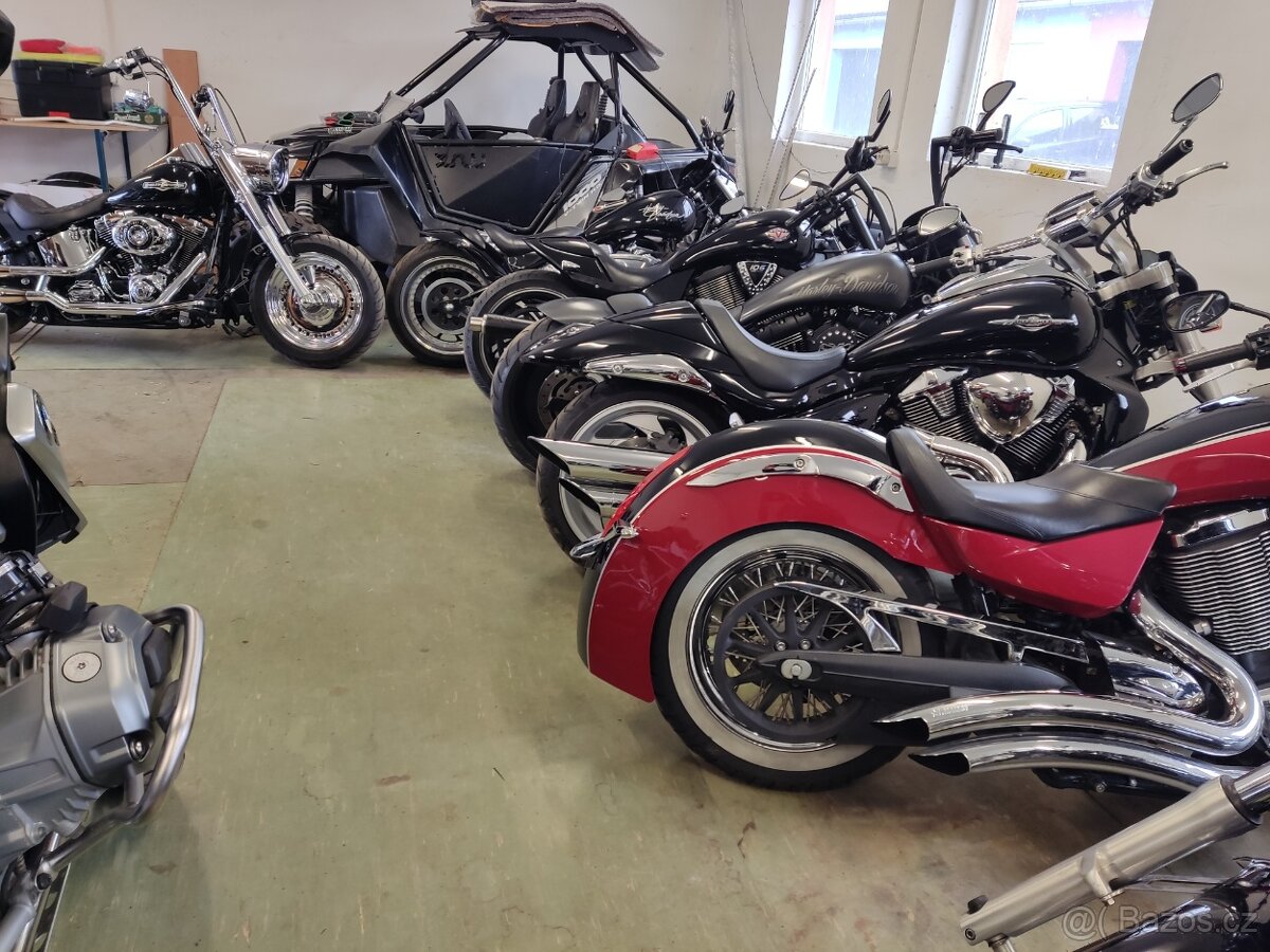 Stavba Harley Davidson sporttail - 16