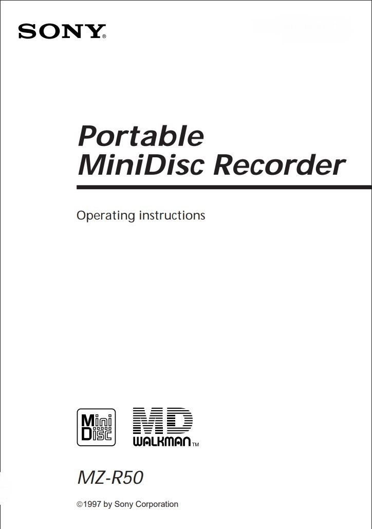 Minidisc walkman SONY MZ R50, super stav, přísluš., MD media - 16