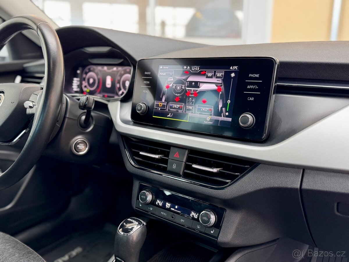 Škoda Scala 1.5TSI DSG STYLE 57 000km, ČR 1 majitel DPH - 16