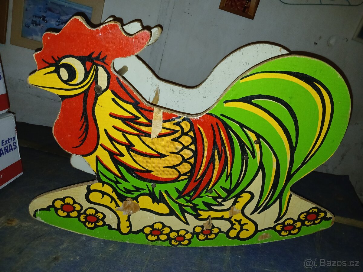 Prodám věšák,houpacího kohoutka,varnice - 16