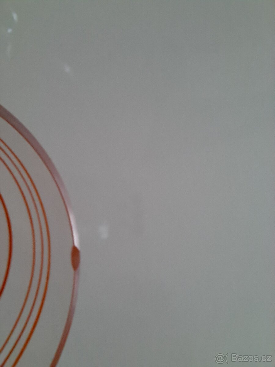 Art deco - džbán a sklenice - retro sklo - 16