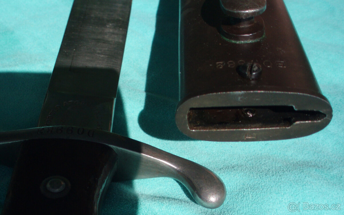 Argentinská vojenská mačeta/tesák M1909 - 16