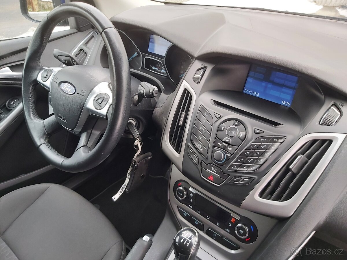Ford Focus Titanium 1.6 TDCi 77 kw, servis Ford, 2013 - 16