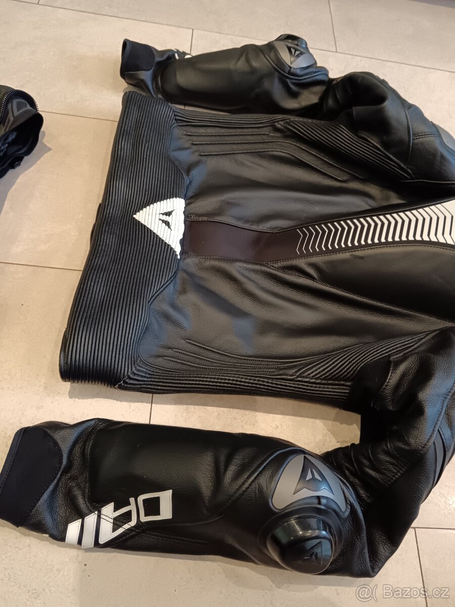 Dainese Laguna Seca 5-Pánská kožená moto kombinéza, dvoudíl - 16