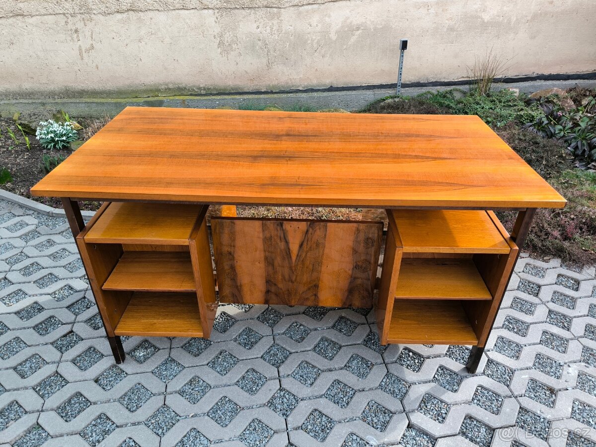 Retro designový psací stůl - Rumunsko - 60. léta - 16