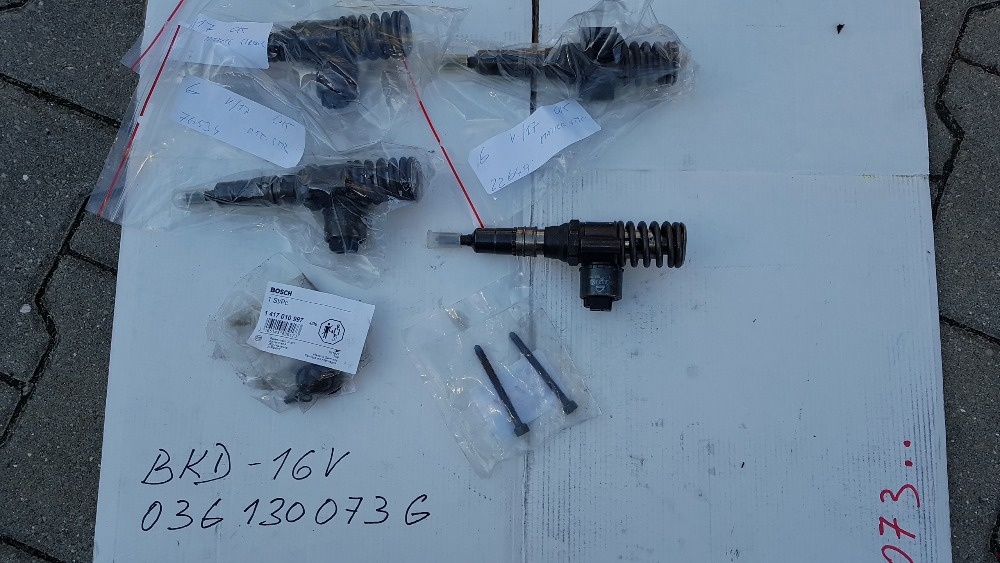 vw T5 revidované vstřikovače 2,5 TDi a 1,9 TDI možno sada - 16