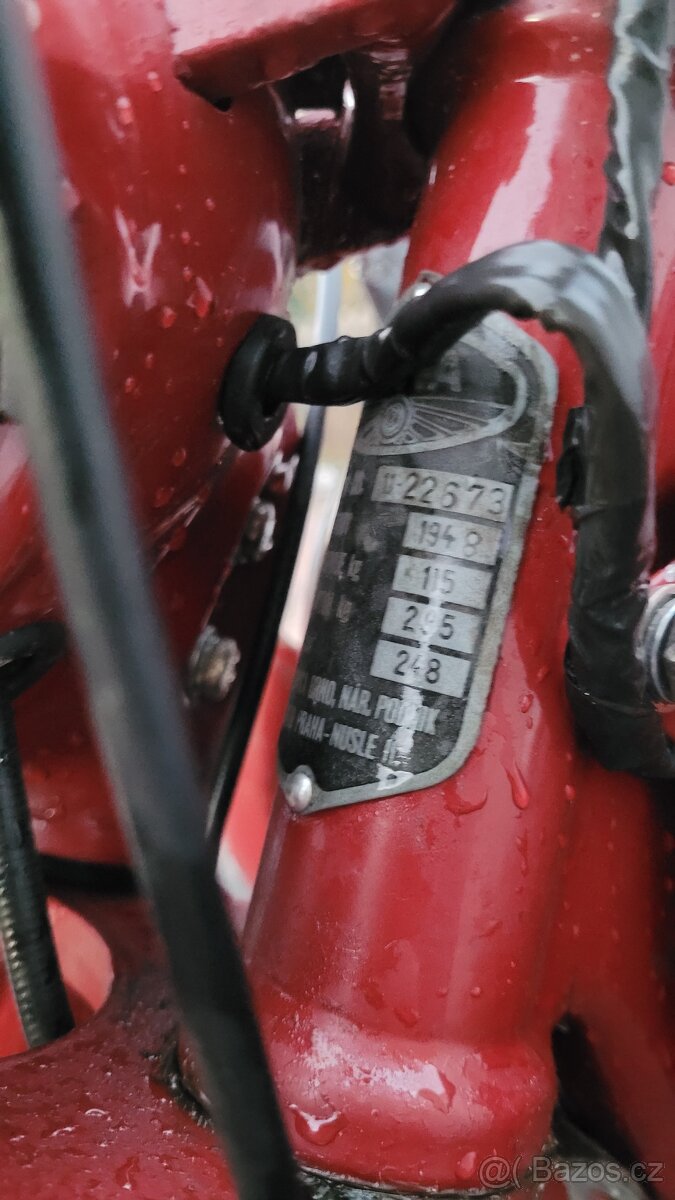 Jawa 250 Pérák, rok 1948, Janeček - 16