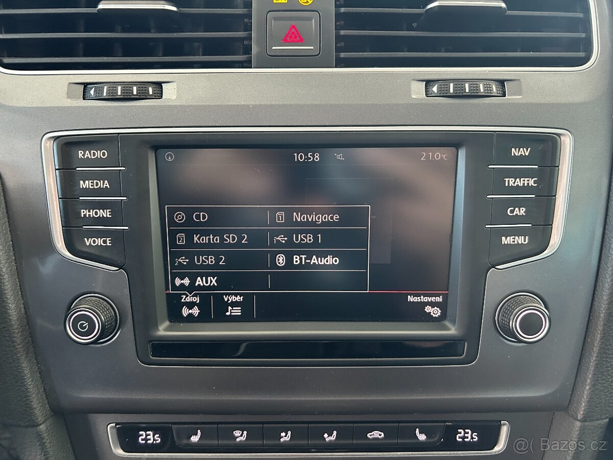 Volkswagen Golf 7 1.6 TDI,LOUNGE,SERVISKA,DPH - 16