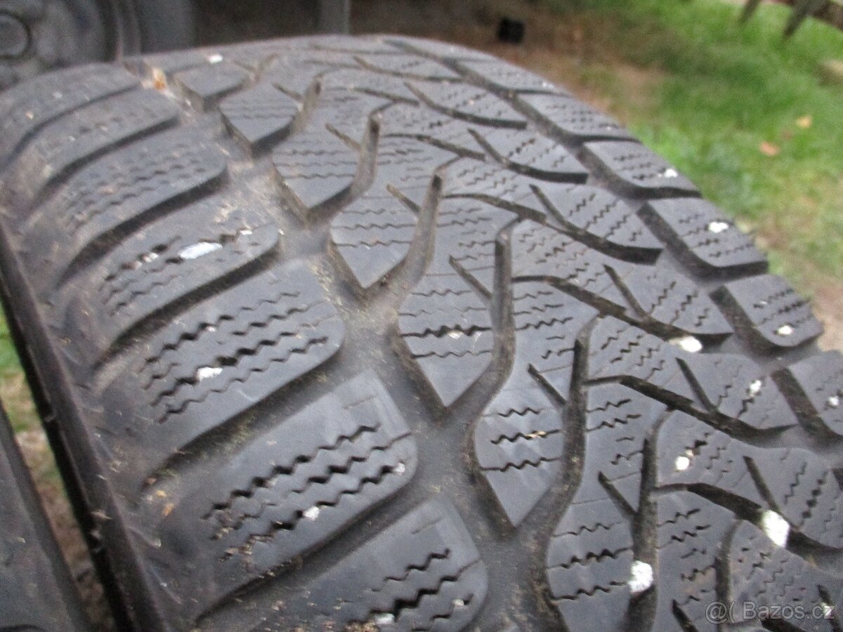 Alu kola 5x100 R15 pneu zimní 195/50 R15 - 16