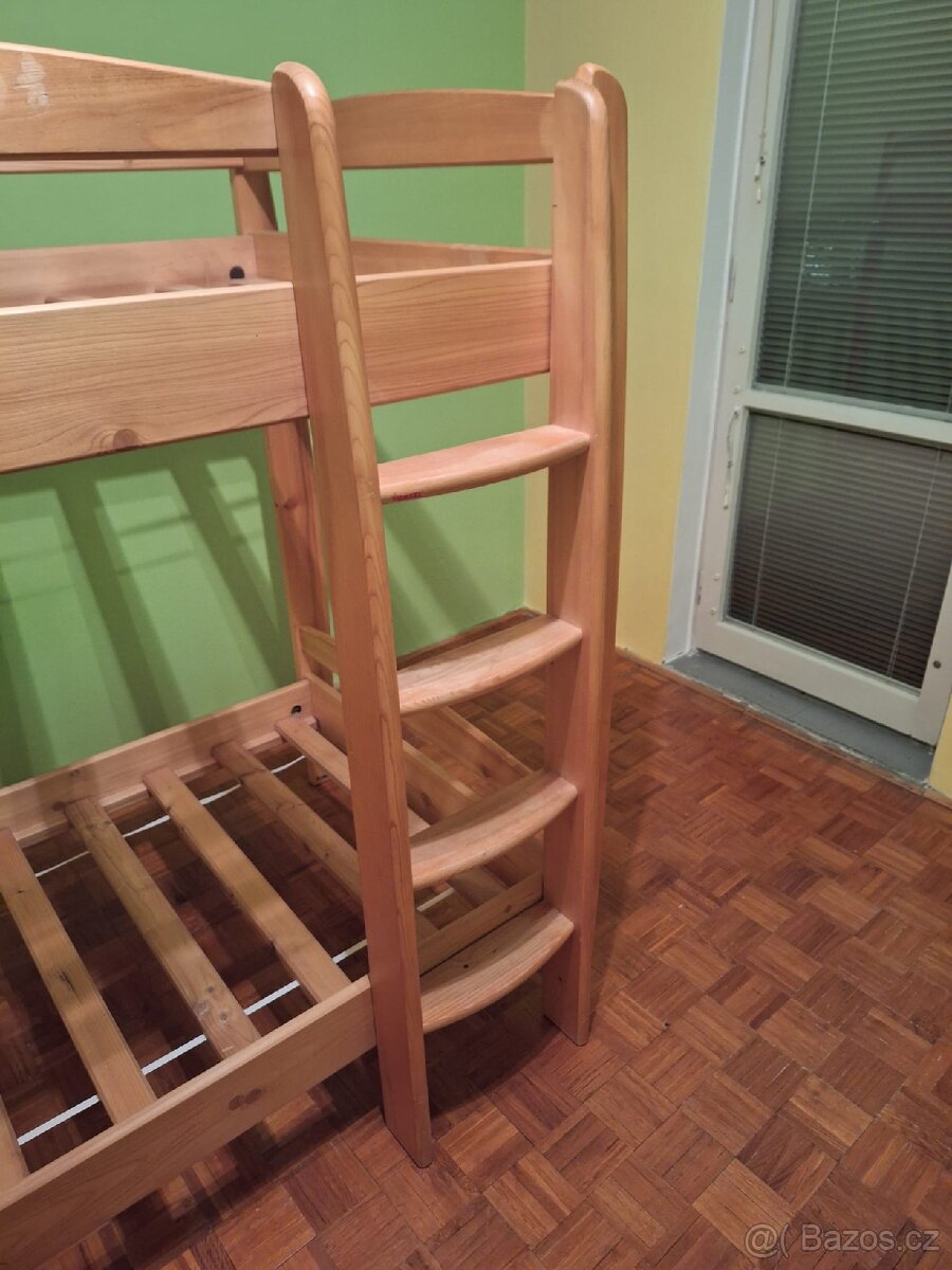 Patrová postel z masivu GAZEL model Sendy – Top stav - 16