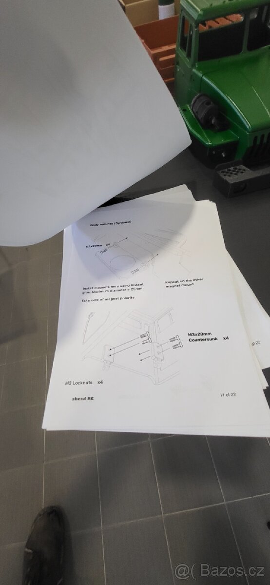 Traxxas TRX-6 karosérie nákladního auta - 16