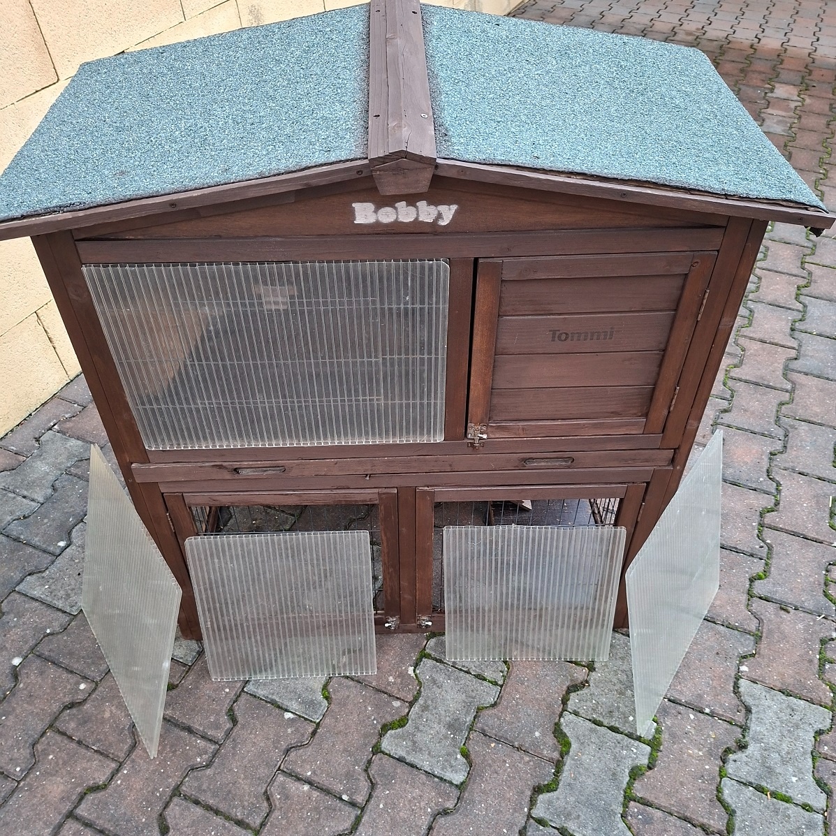 Králíkárna dvoupatrová - venkovní (zateplená) TOMMI EPONA - 16