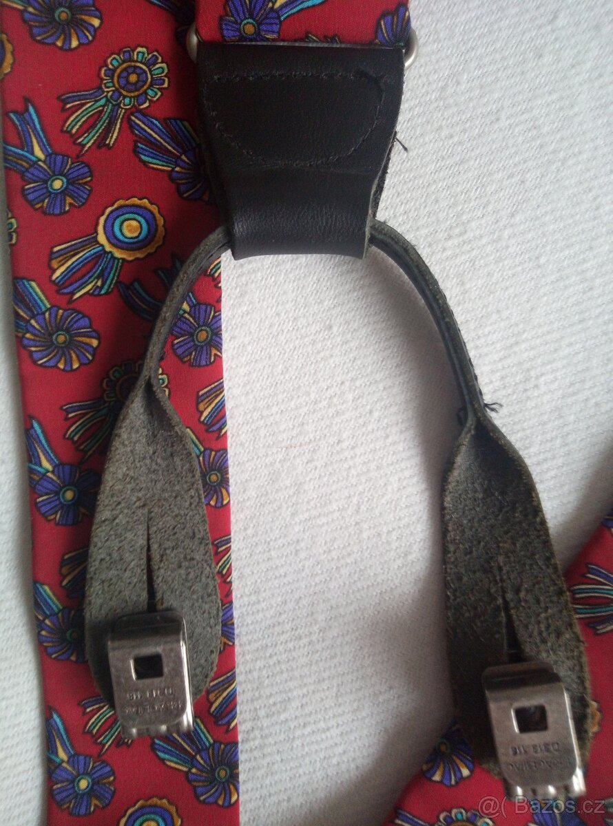 Pánská šála 2 kusy, Luxusní šle, Čepice STREET 95 - 16