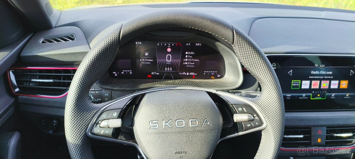 Škoda Scala Drive1.0TSI 85kw,7/25 ,naj.500km,1 maj.ČR - 16