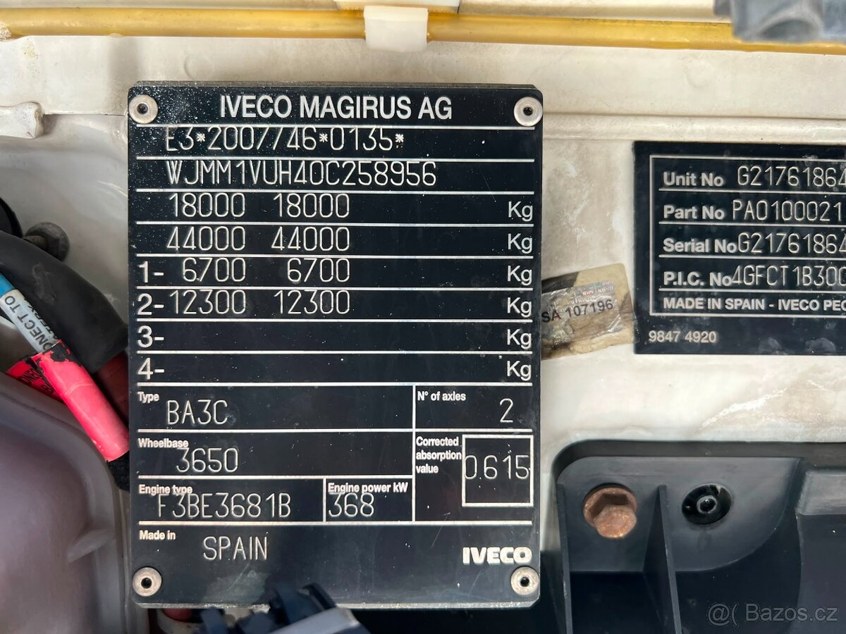 Iveco STRALIS 500 EEV HI-WAY LOW DECK AUTOMAT - 16