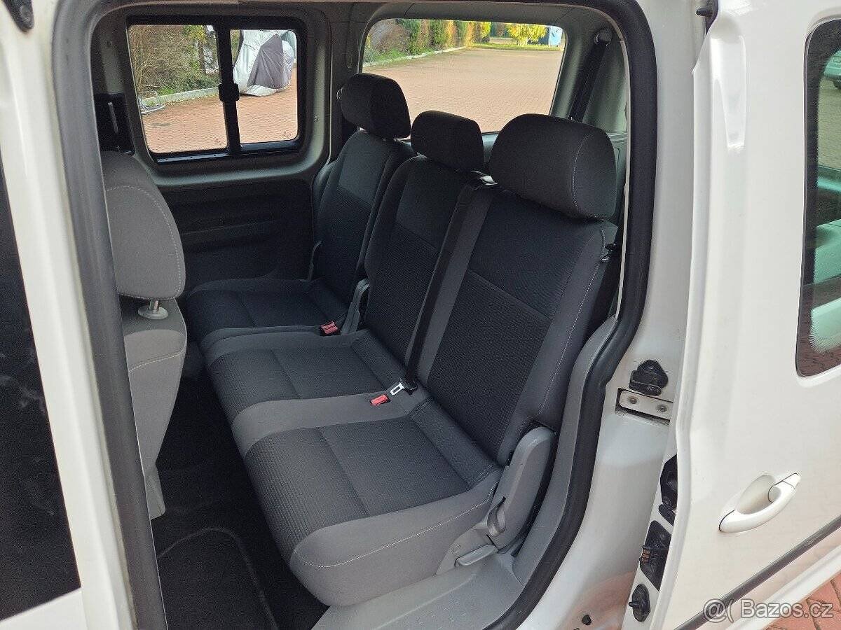 Caddy Maxi 1.9TDI 77kW Team DPH,2010,bez koroze,digiklima - 16