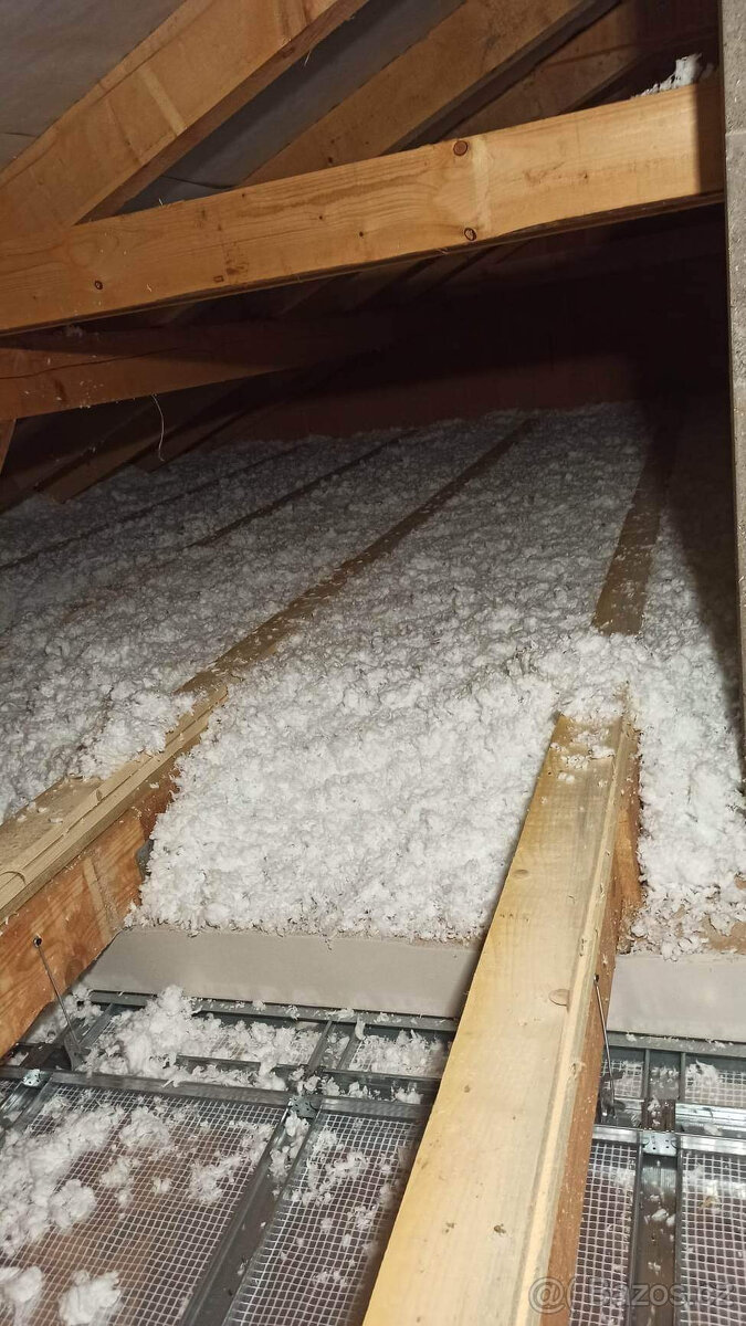 Stříkaná pěna, foukaná minerální nehořlavá izolace, Anhydrit - 16