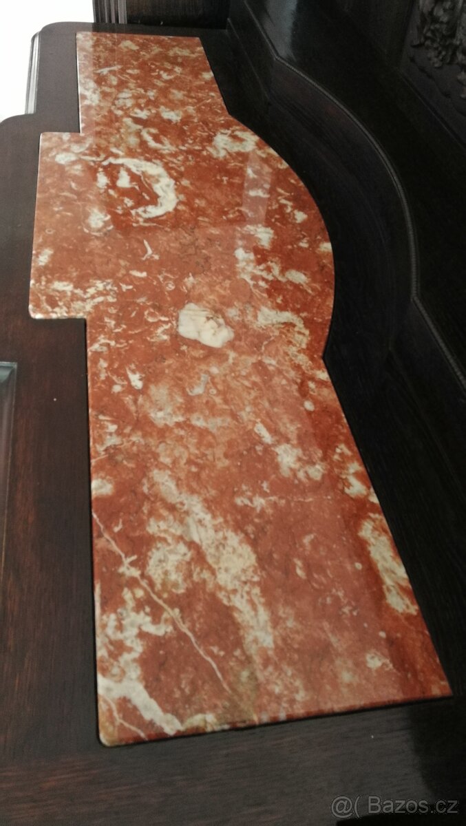 Starožitná komoda (sekretář) - 16