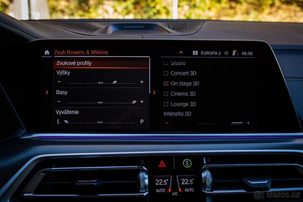 X5 40d Msport, Laser, Vzduch, Webasto, Masáž, Pano, DPH - 16