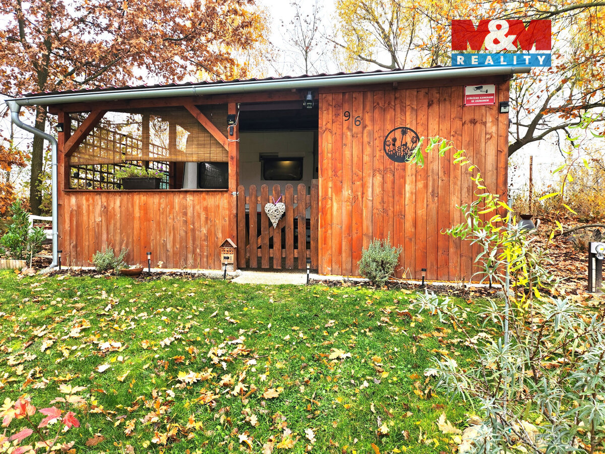 Prodej, karavan s dřevěnou přístavbou, Hradec u Kadaně - 16