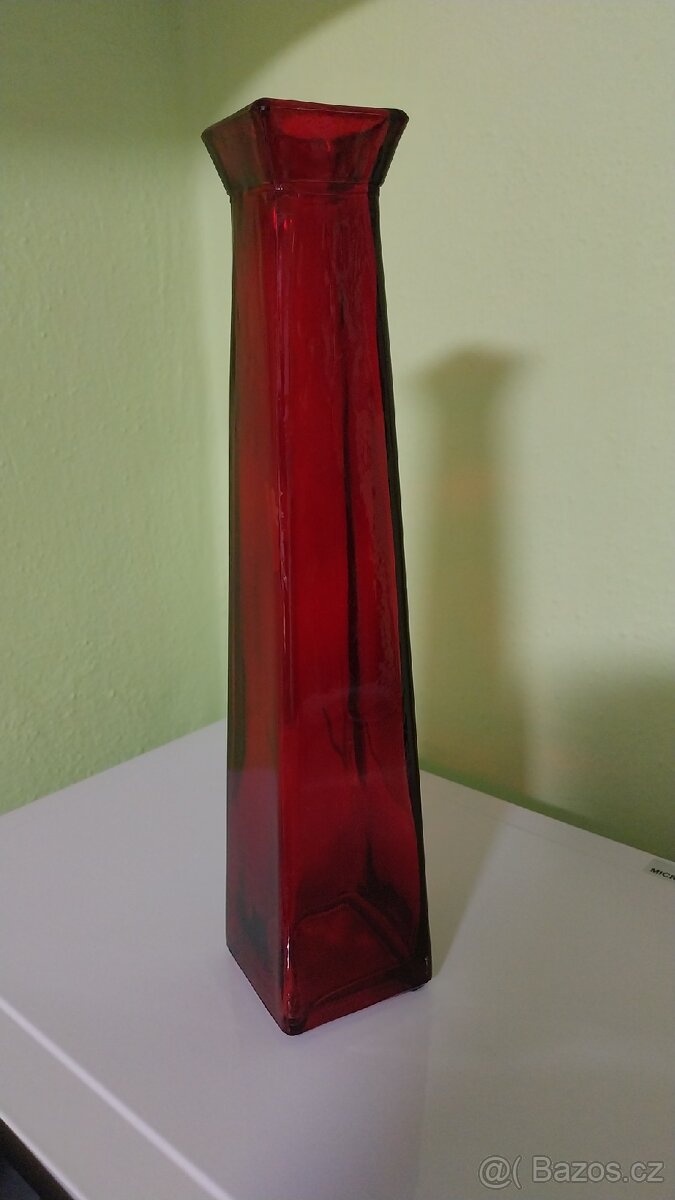 Skleněné vázy,vázičky, dóza,dózy na potraviny - 16