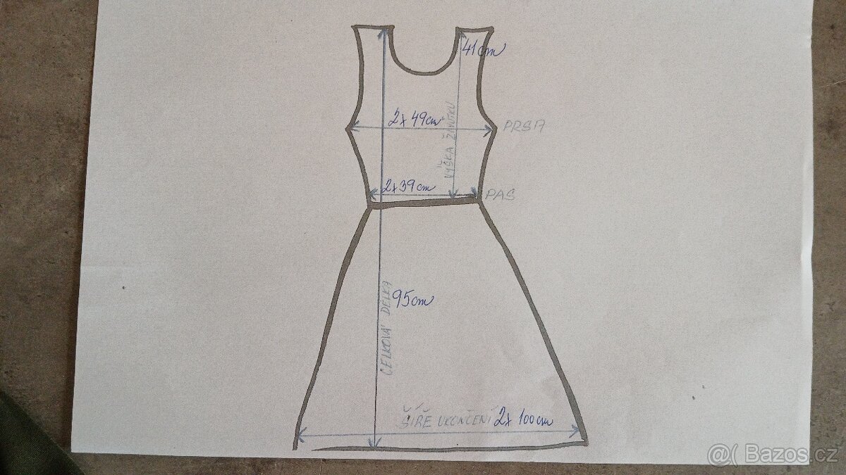 Krojové šaty dirndl Spieth & Wensky vel.M - 16