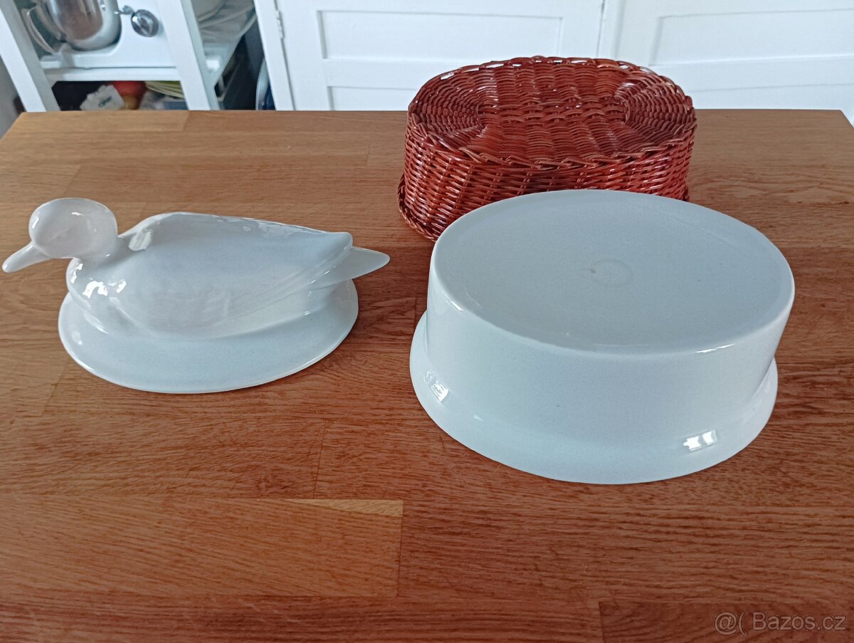 PORCELÁNOVÁ ZAPÉKACÍ TERINA KAČENKA FRANCIE - 16