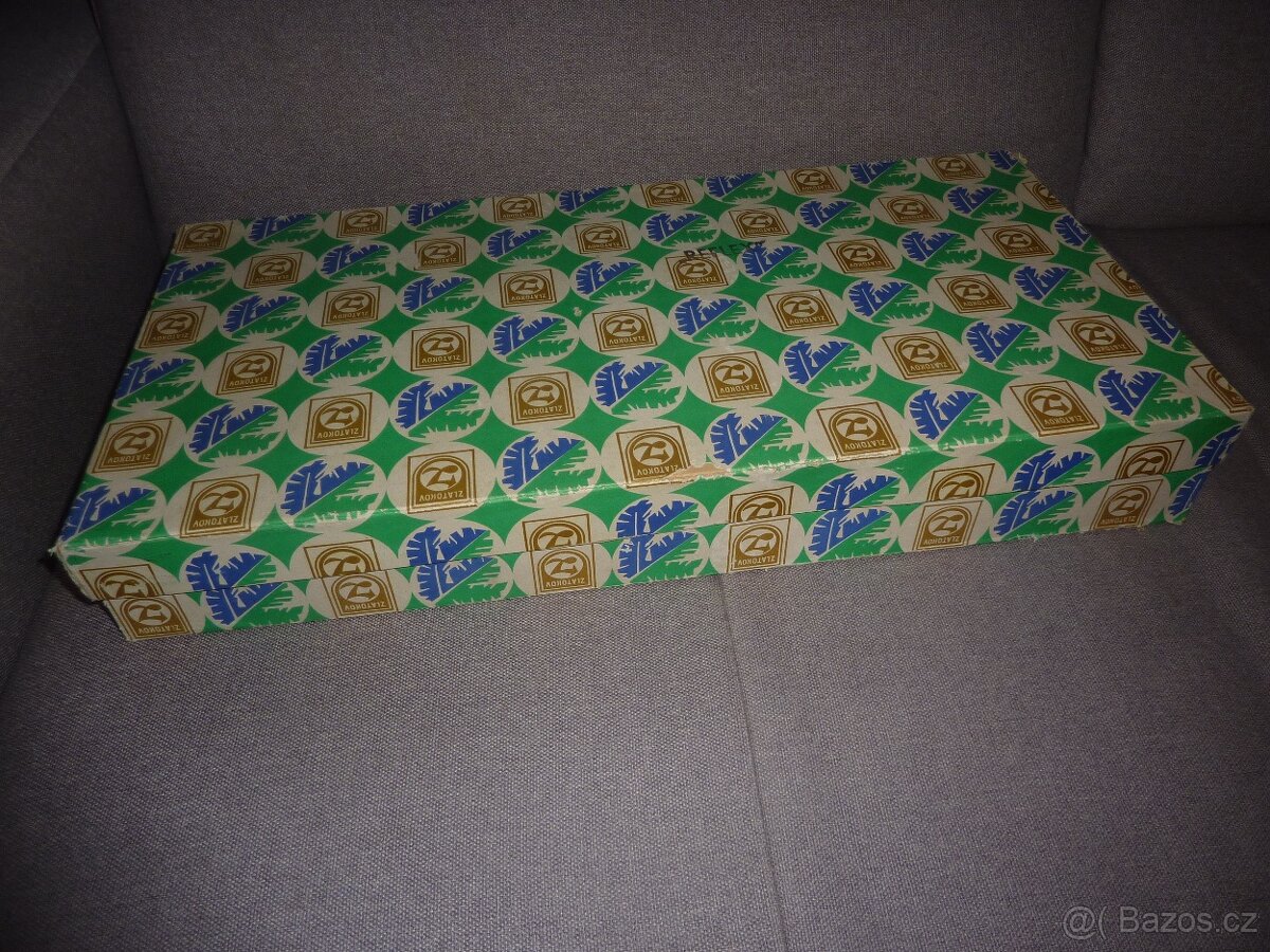 Retro vánoční světelný řetěz ZLATKOV REFLEX r.1973 - 16