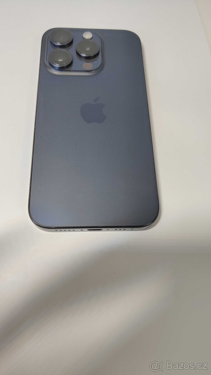 Apple iPhone 15 Pro 128GB, Blue Titanium - 16
