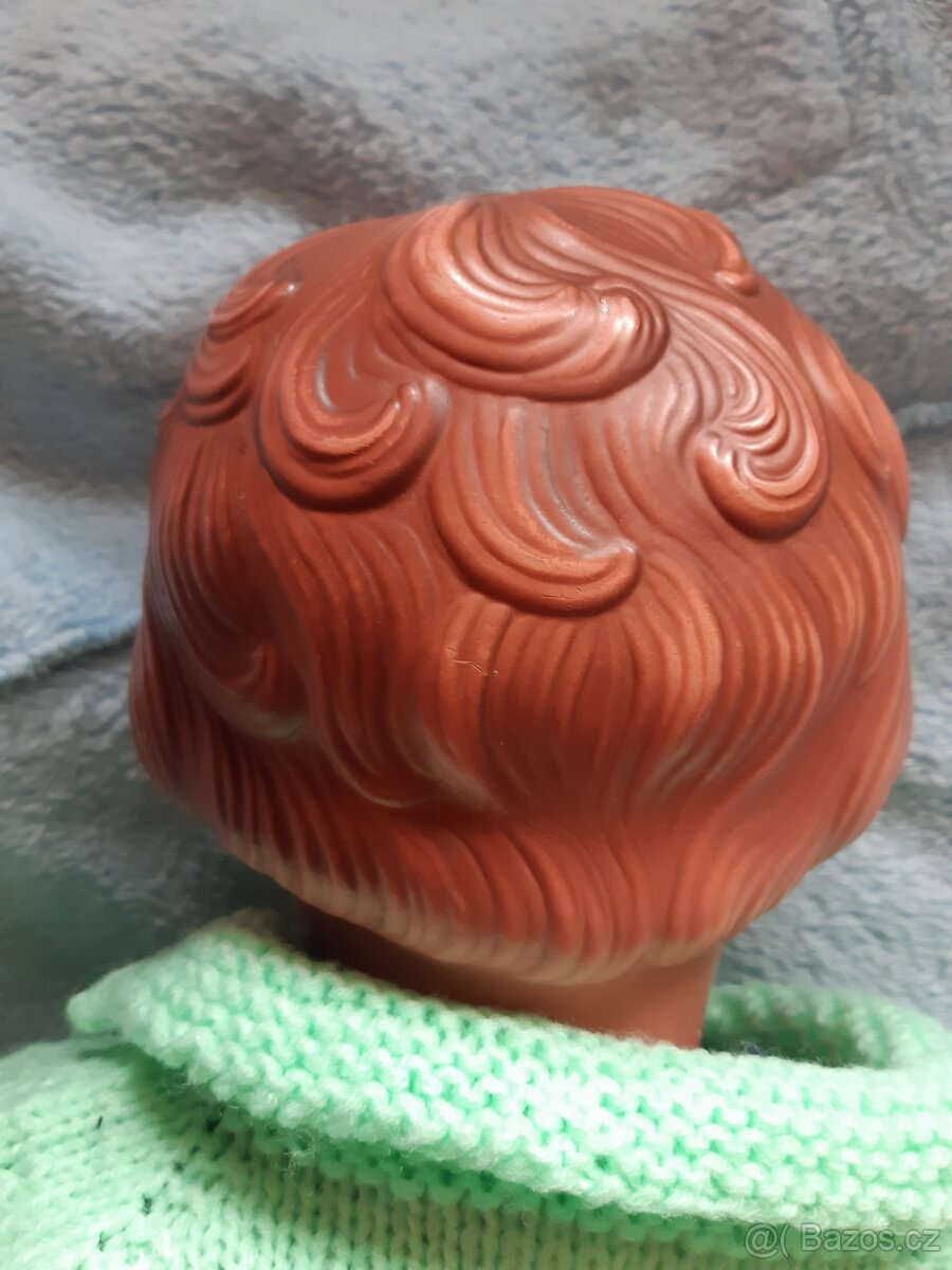 Velká retro panenka výška 60 cm - 16