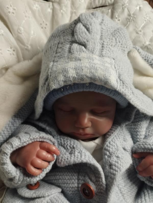 Zajíčková 2 dílná sada - 48% merino - 16