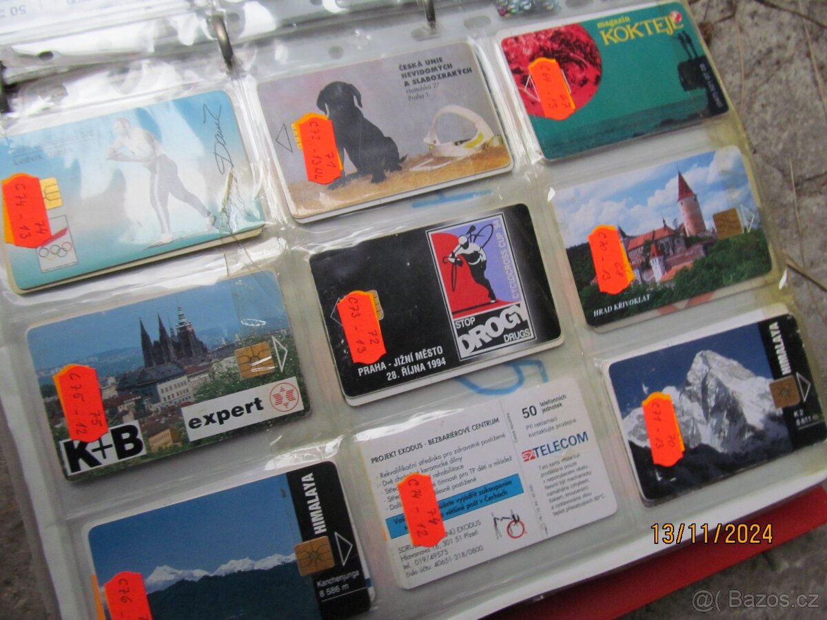 České telefonní karty I. - 16