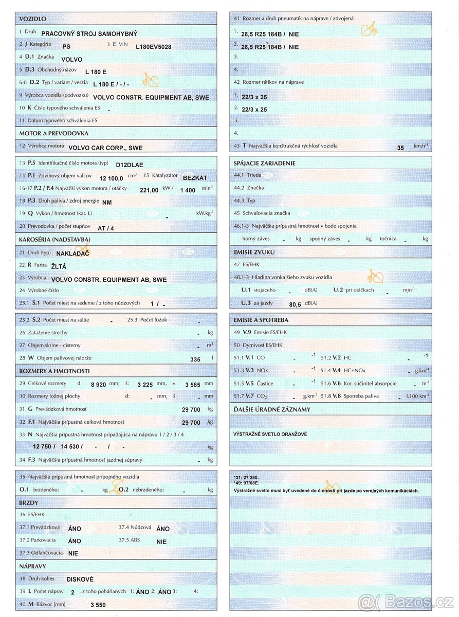 Nakladač VOLVO L180E rv 2002 - 16